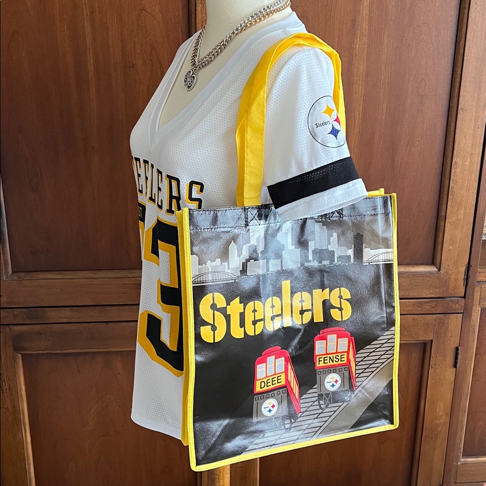 Steelers Yellow and Black Tote Bag